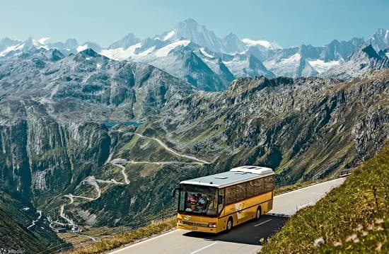รถบัสในสวิตเซอร์แลนด์
